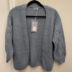 NWT YesStyle Puff Sleeve Cardigan